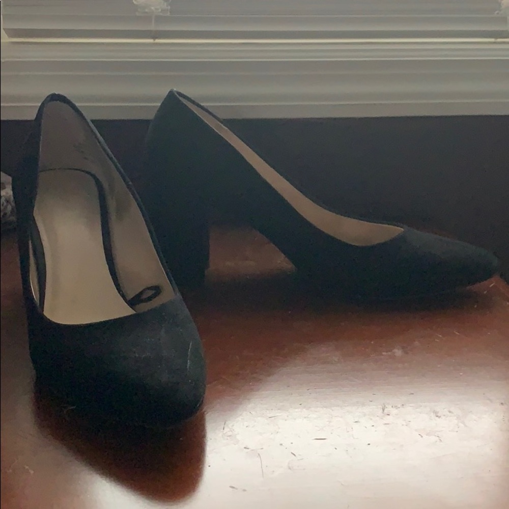 H&M chunky heel dress shoes